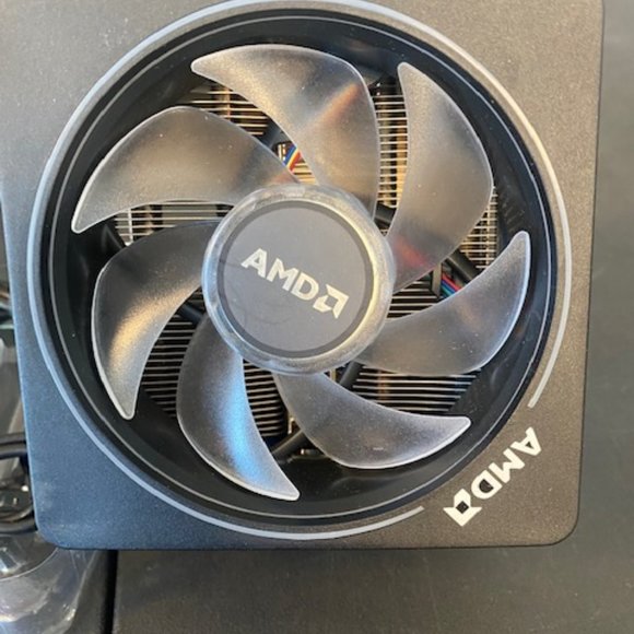 AMD Ryzen 7 3800X 8-Core, 16-Thread Unlocked Desktop Processor (LED Cooler) - Picture 5 of 9